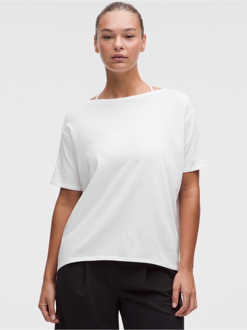 Lululemon Back in Action Cotton bend T-Shirt